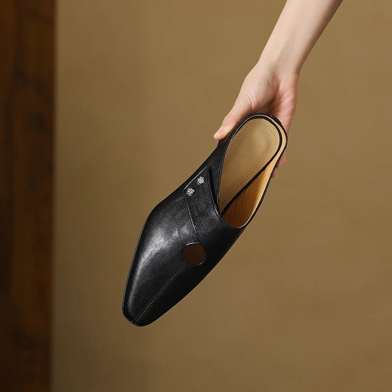 Olga | Vegan Leather Mules