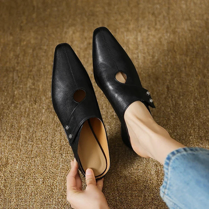 Olga | Vegan Leather Mules