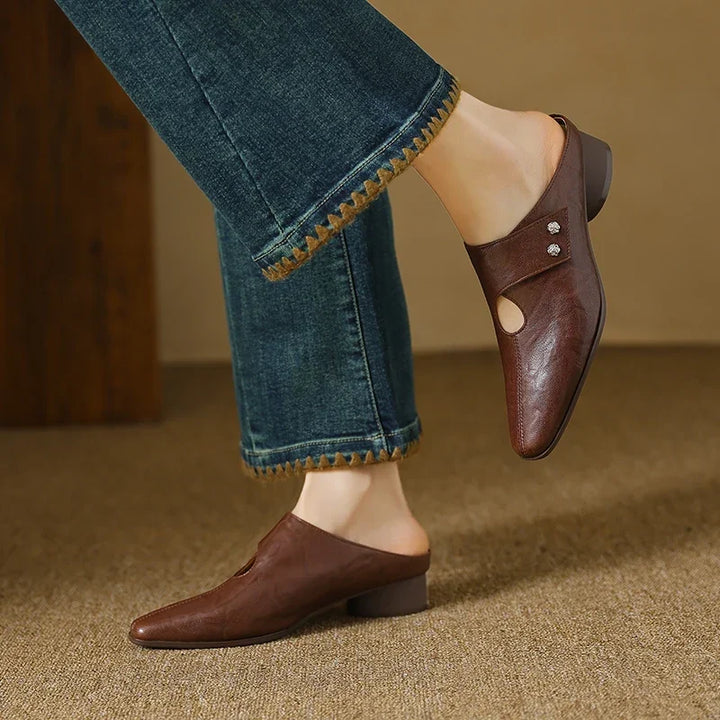 Olga | Vegan Leather Mules