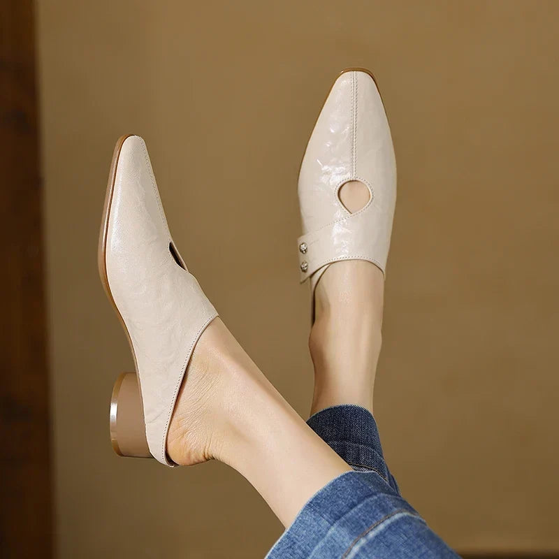 Olga | Vegan Leather Mules