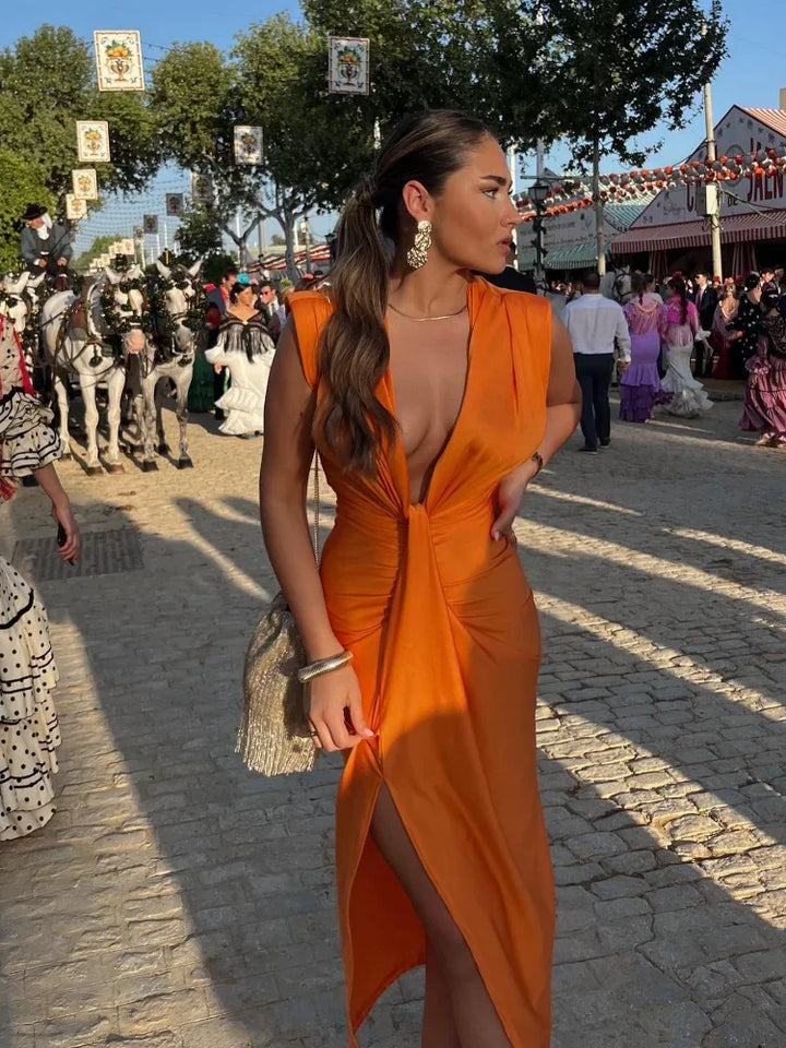 Violet &amp; Grace™ | Elegant Pleated Dress