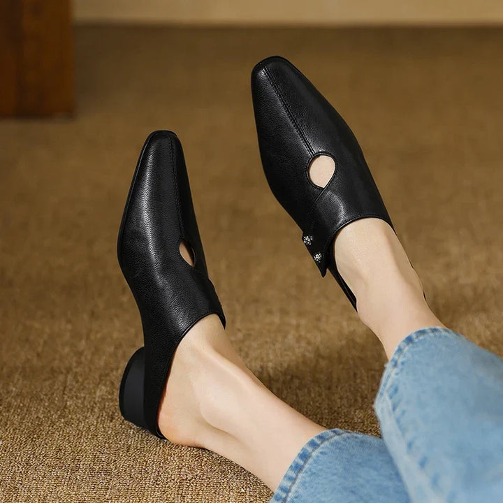 Olga | Vegan Leather Mules
