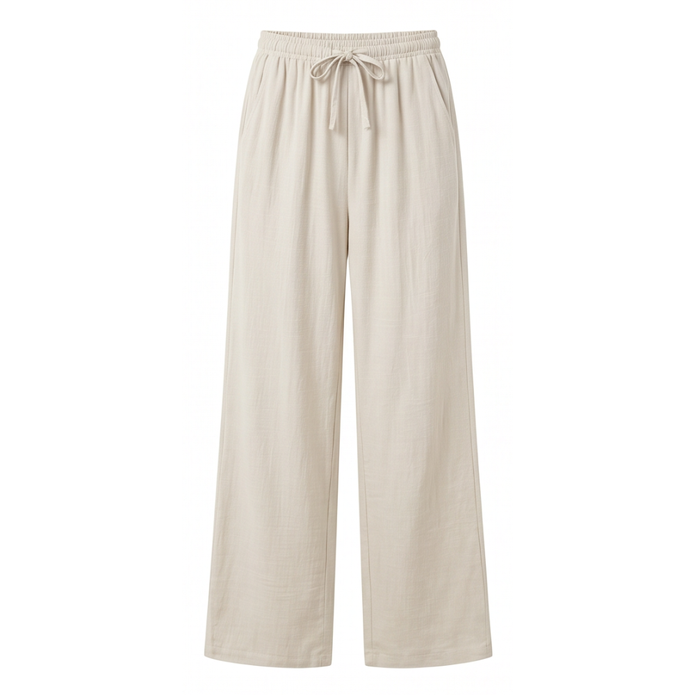 Linavia – Breezy Wide-Leg Pants with Pockets