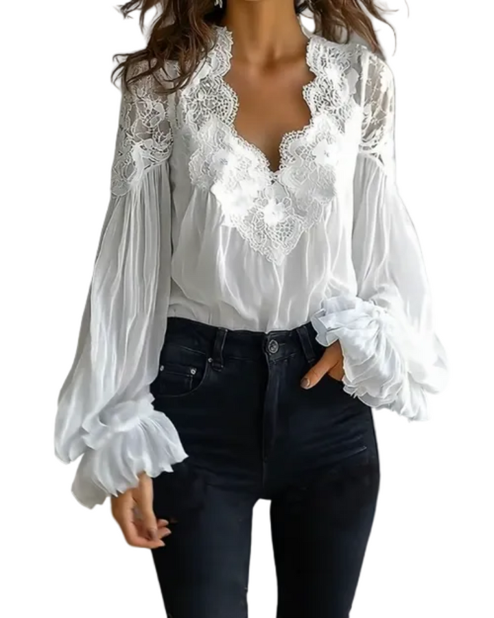 Celeste™ | Romantic Lace Blouse