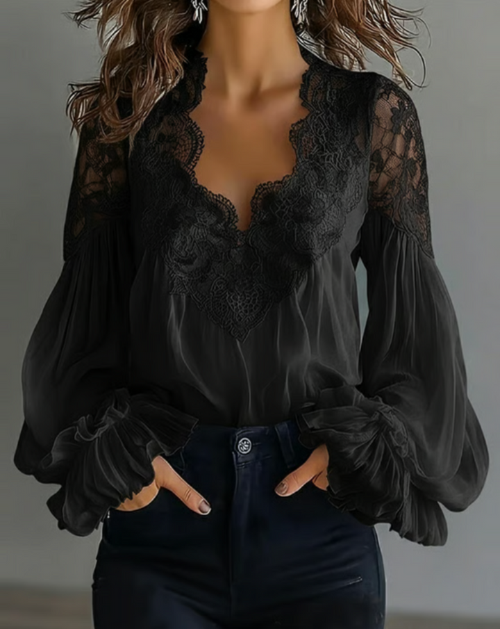 Celeste™ | Romantic Lace Blouse