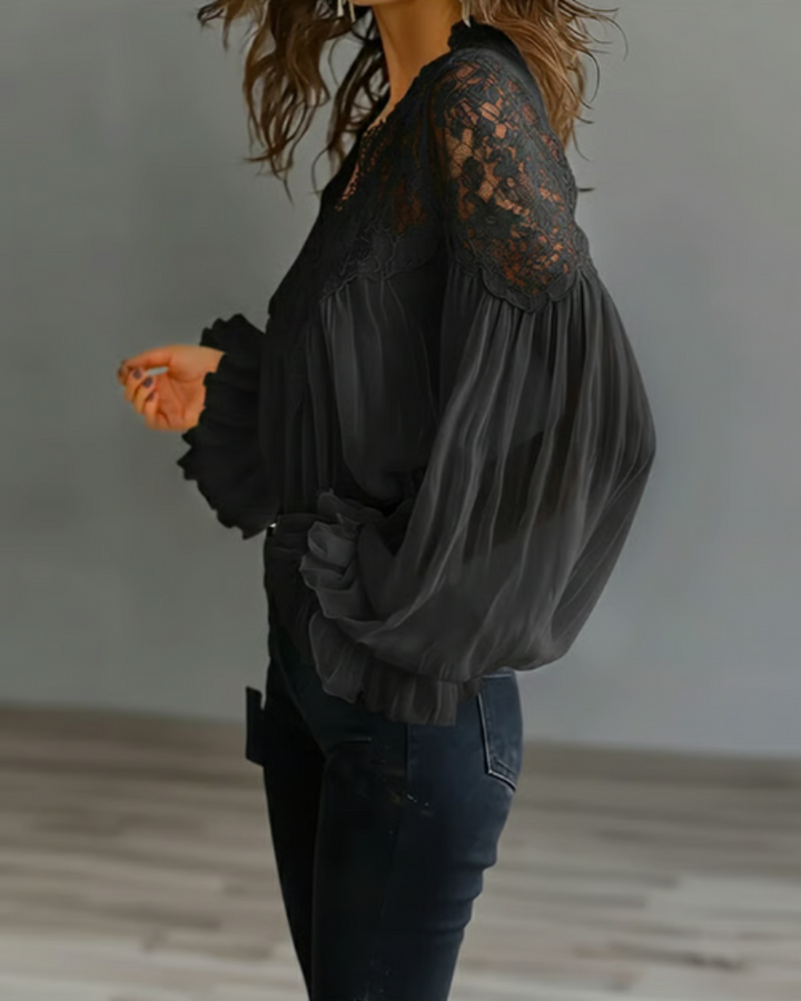 Celeste™ | Romantic Lace Blouse