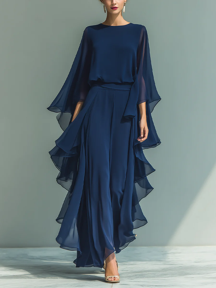 CHIFFON BROEK SET VOOR VROUWEN