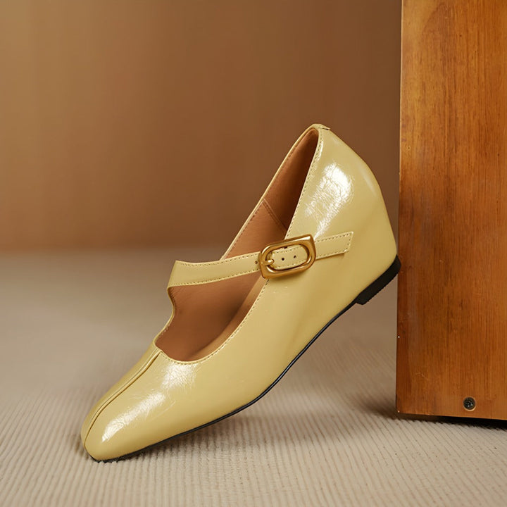 Viora | Vegan Leather Mary Jane Heels
