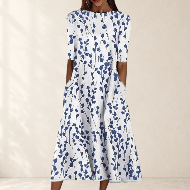 Samantha | Elegant Midi Dress
