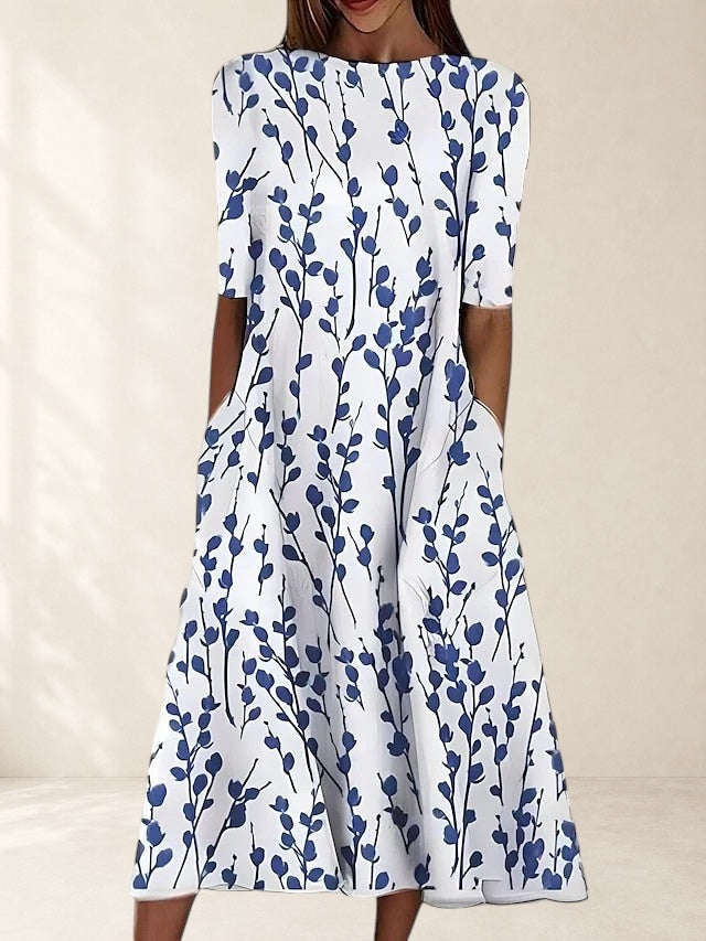 Victoria | Elegant Midi Dress