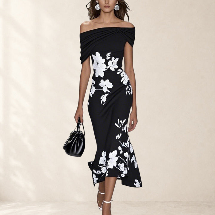Harper | Elegant Midi Dress