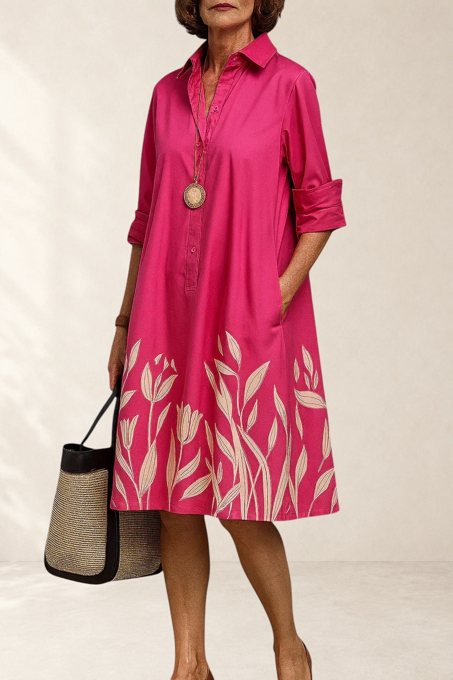 Ruth | Sophisticated Midi Dress
