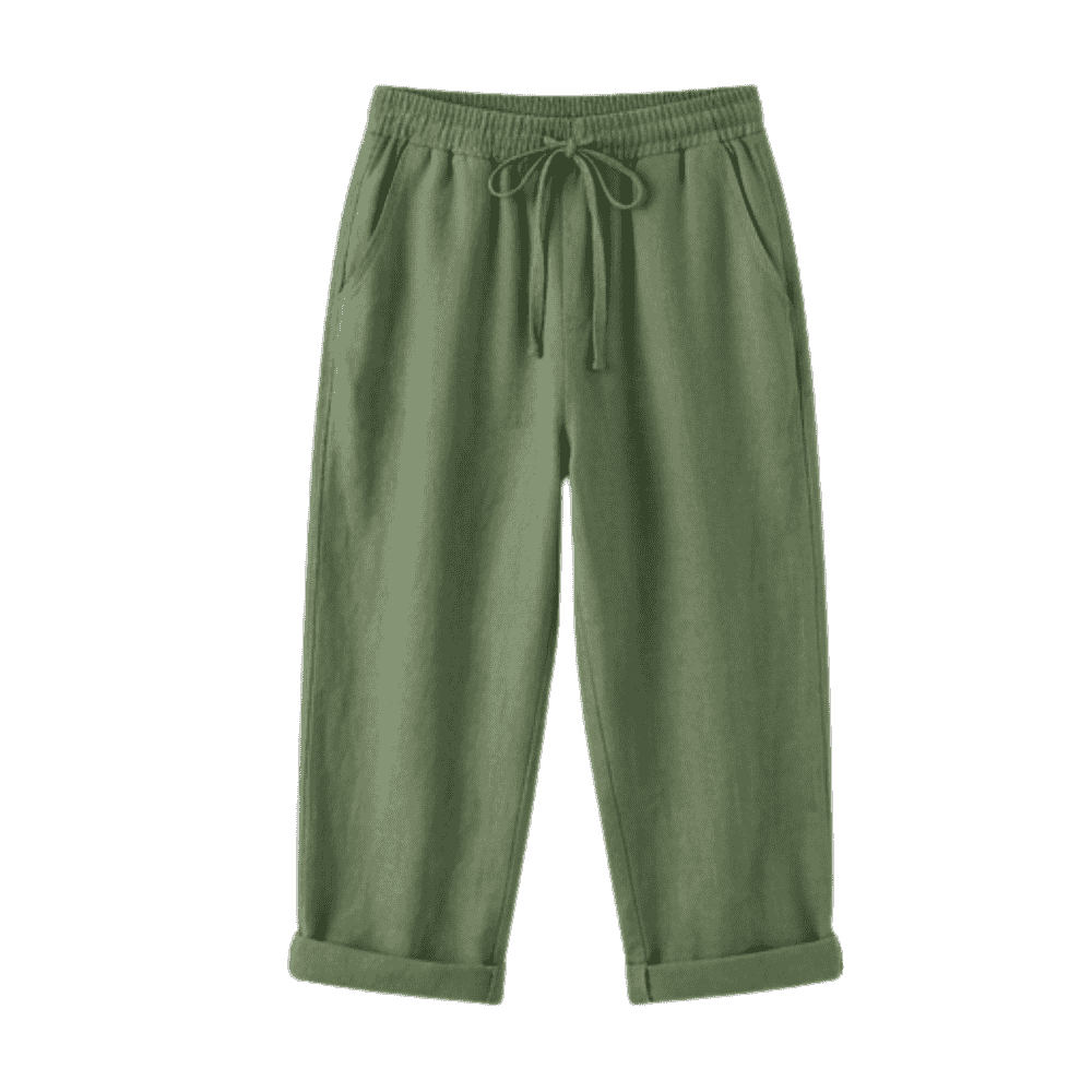 Brisella – Breathable Drawstring Capris