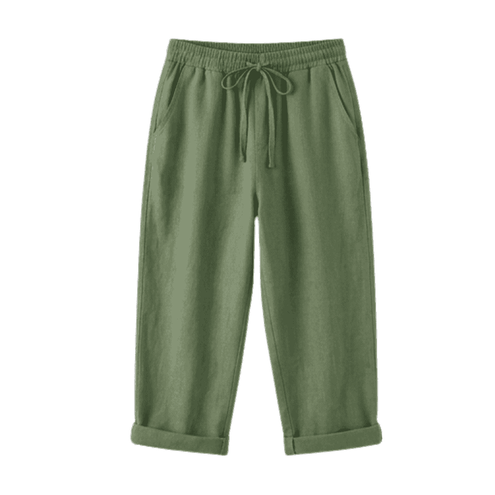 Brisella – Breathable Drawstring Capris