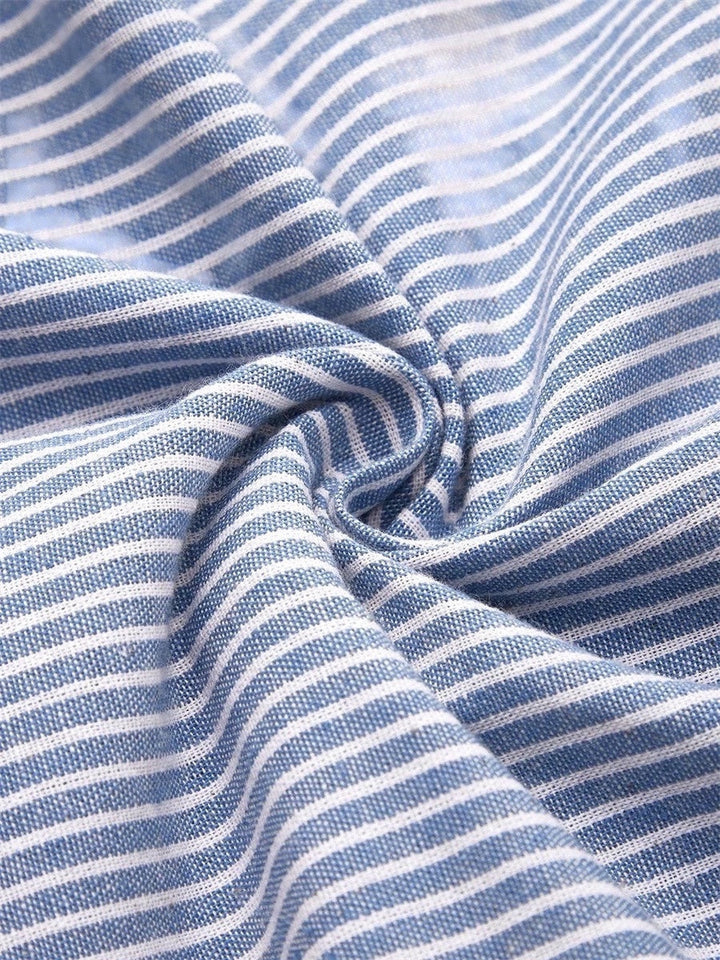 Esther | Striped Midi Dress – Effortless Comfort, Everyday Confidence