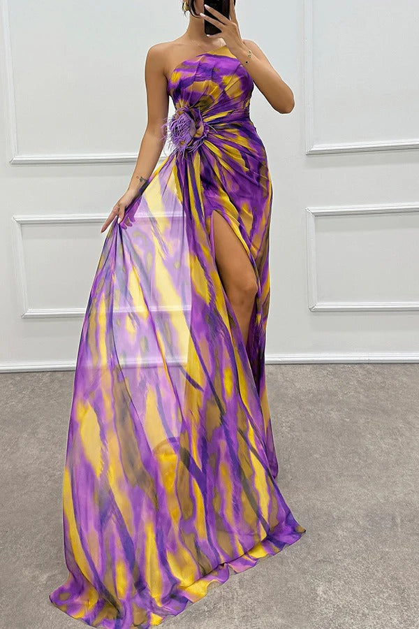Violet &amp; Grace™ | Vibrant Draped Dress