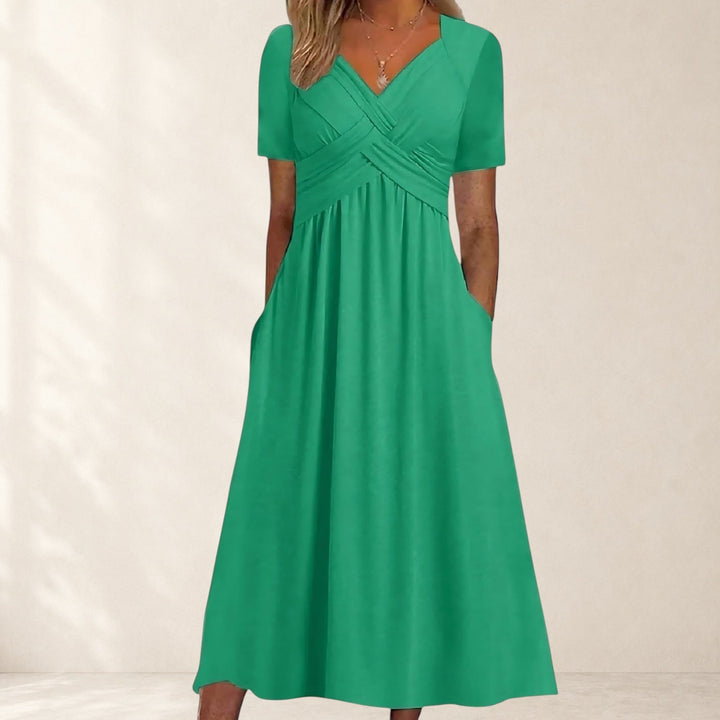 Kate™ | Midi Dress with Tummy Control
