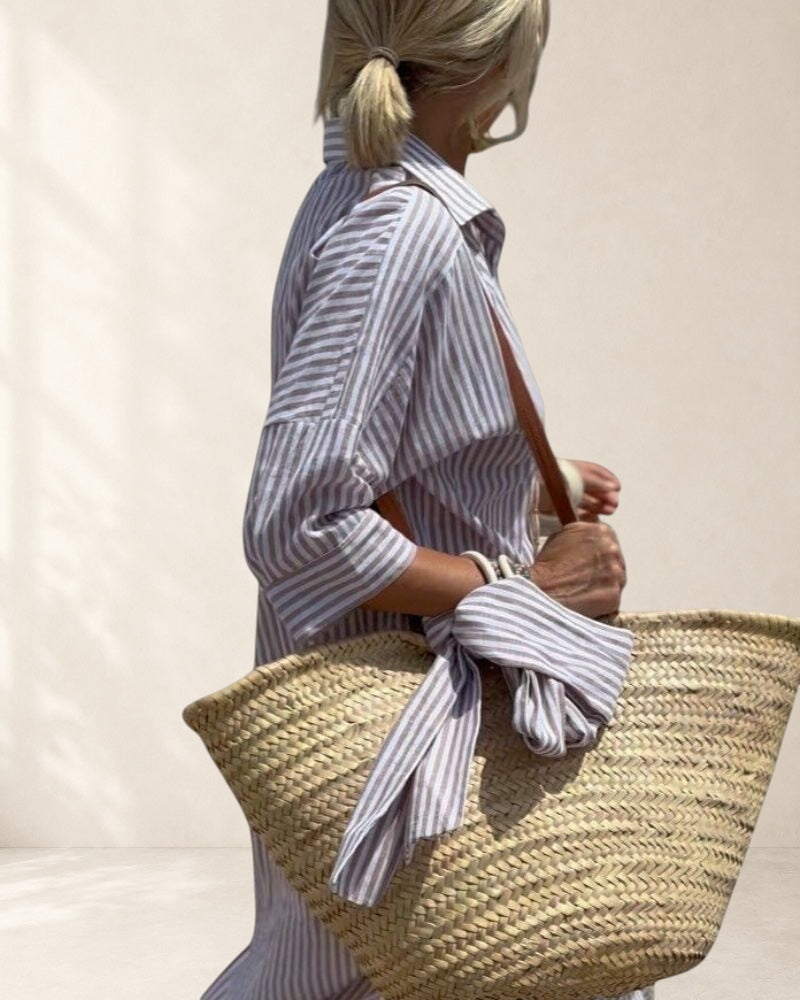 Tessa™ | Classic Striped Dress