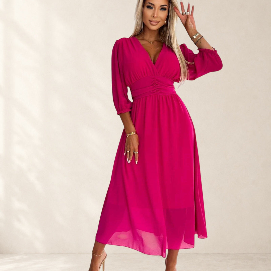 Adeline™ | Lightweight Silky Chiffon Dress