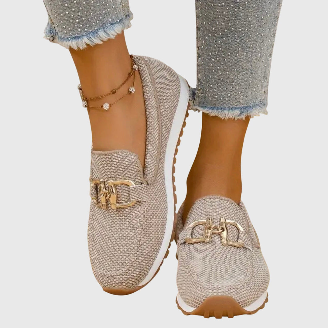 Horsebit Detail Comfort Real Leather Loafers