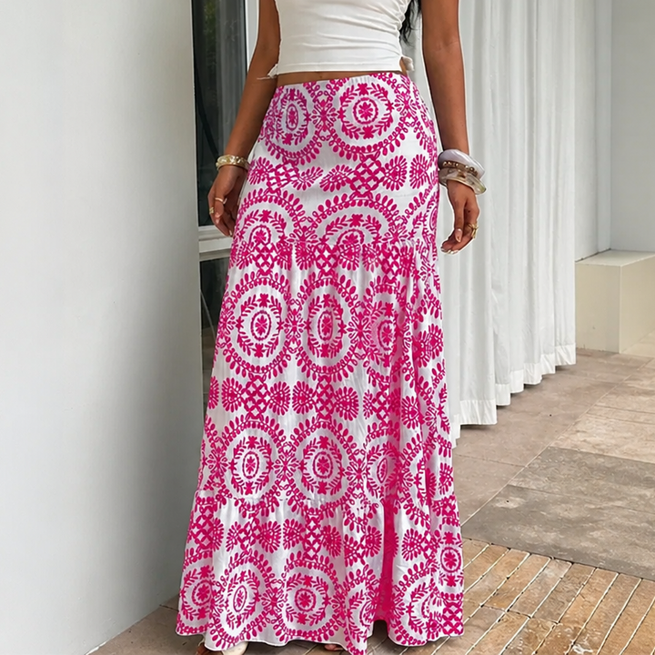 Swayla – Tiered Maxi Skirt That Moves Like It&