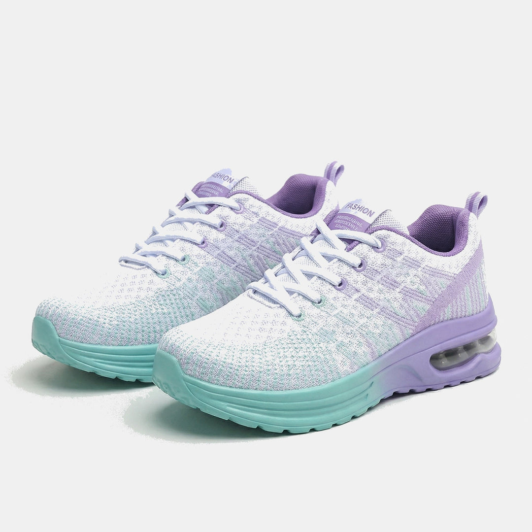 Chloe – Orthopedic Shoes in Violet &amp; Turquoise