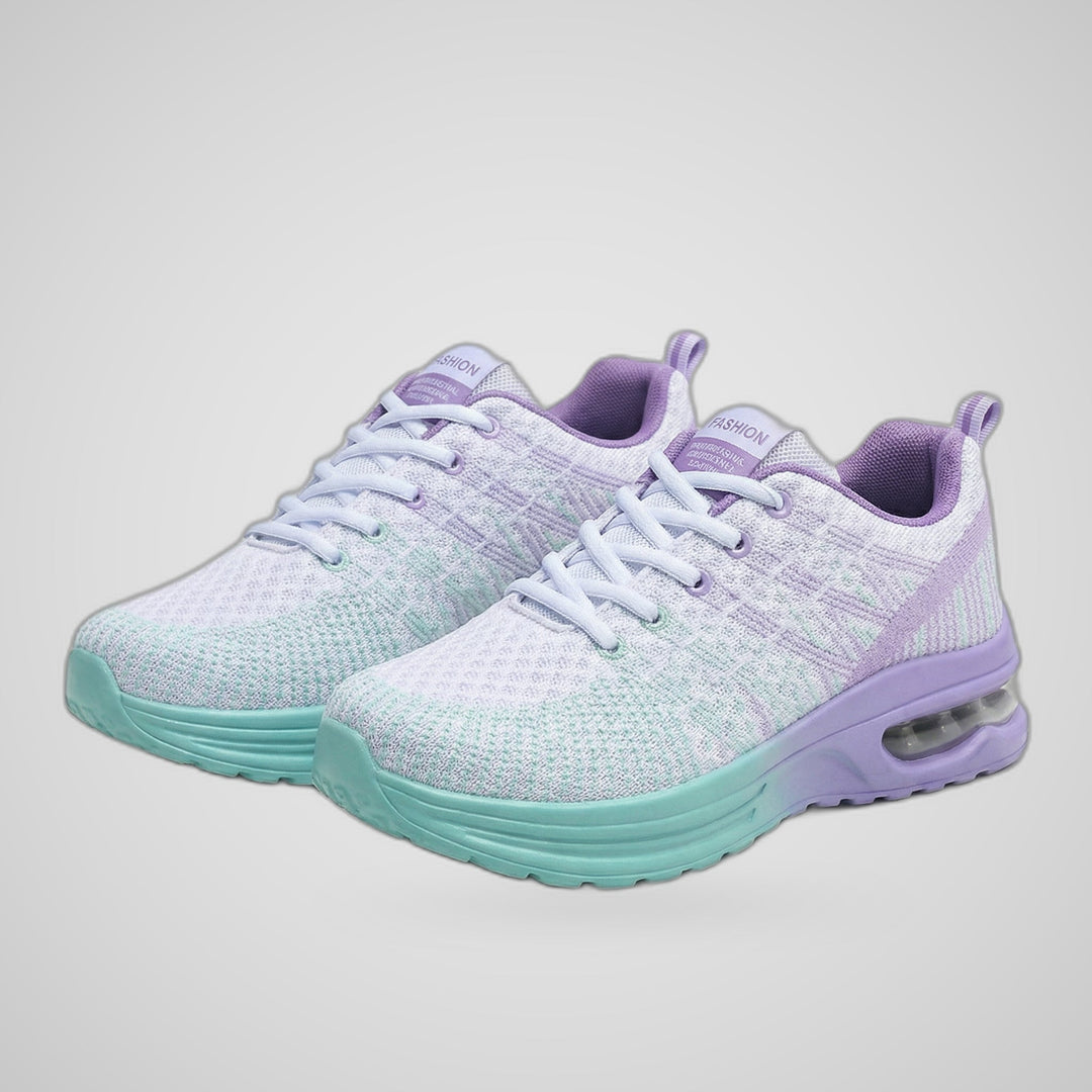 Chloe – Orthopedic Shoes in Violet &amp; Turquoise