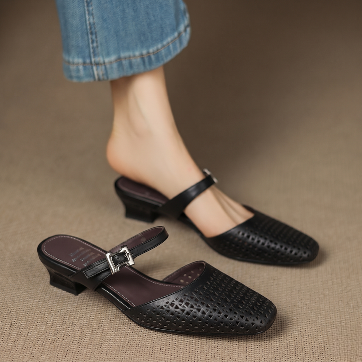 Nilda | Vegan Leather Mules