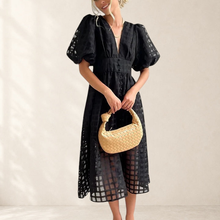 Cora | Elegant Midi Dress
