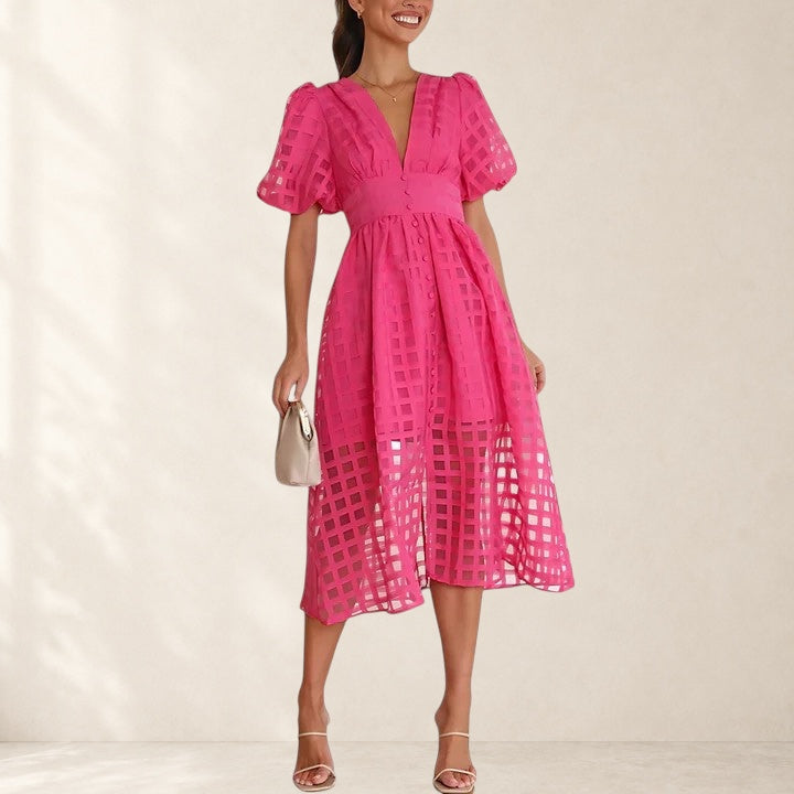 Cora | Elegant Midi Dress