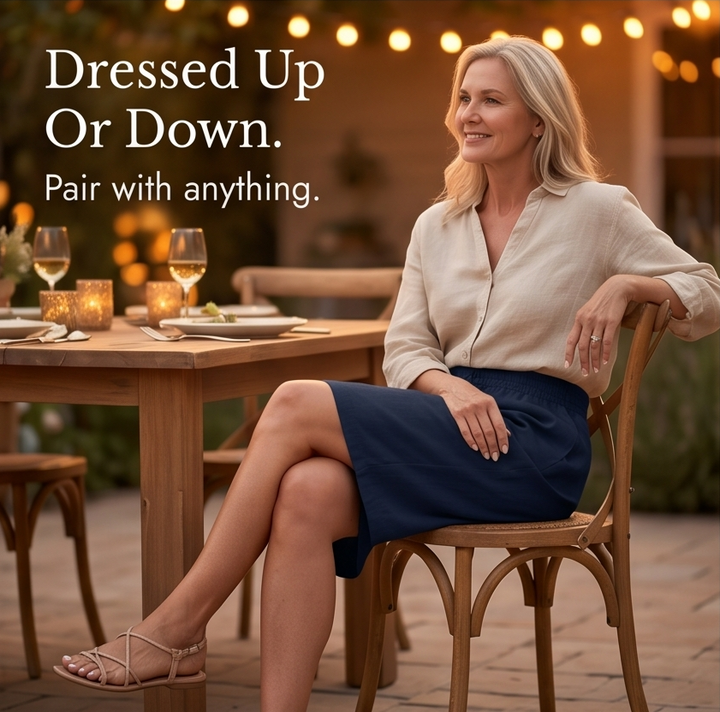Lumera – Wide-Leg Drawstring Shorts with Smocked Waist