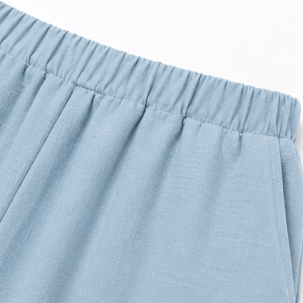 Marelia – Breathable Linen-Look Summer Capri Pants for Women