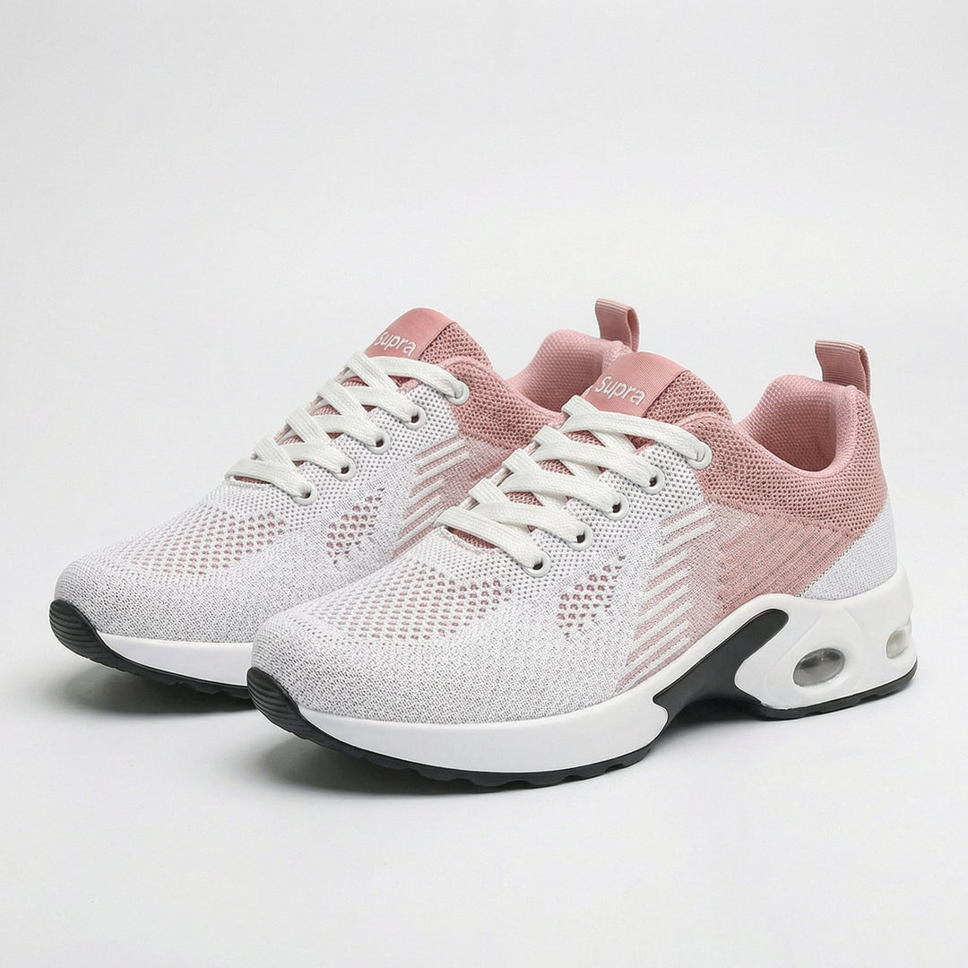Madison – Orthopedic Shoes in White &amp; Pink