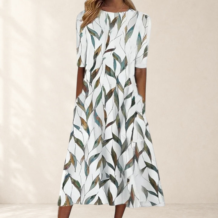 Samantha | Elegant Midi Dress