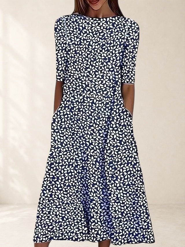 Victoria | Elegant Midi Dress