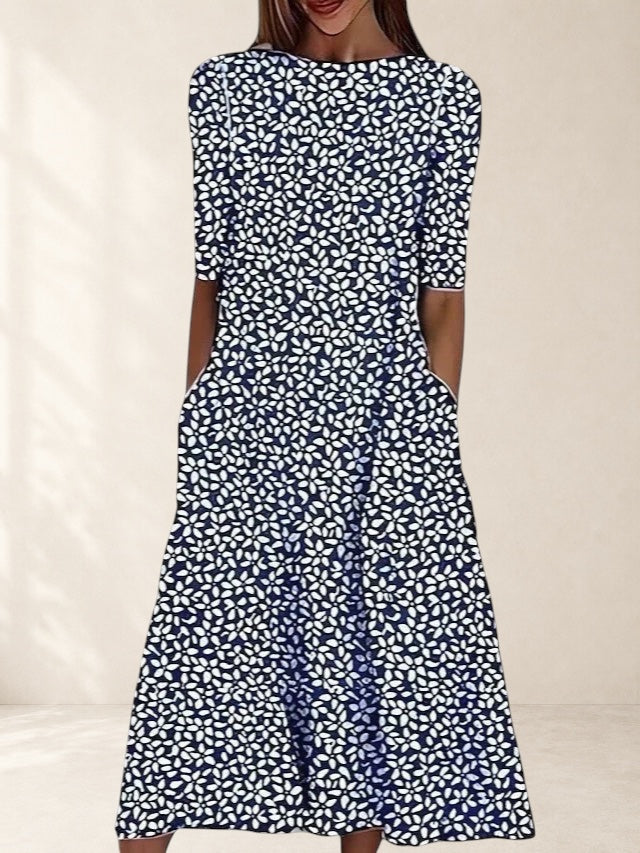 Evelyn | Sophisticated Midi Dress